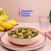 Chiquita Bananas Sauteed with Spinach and Chickpeas